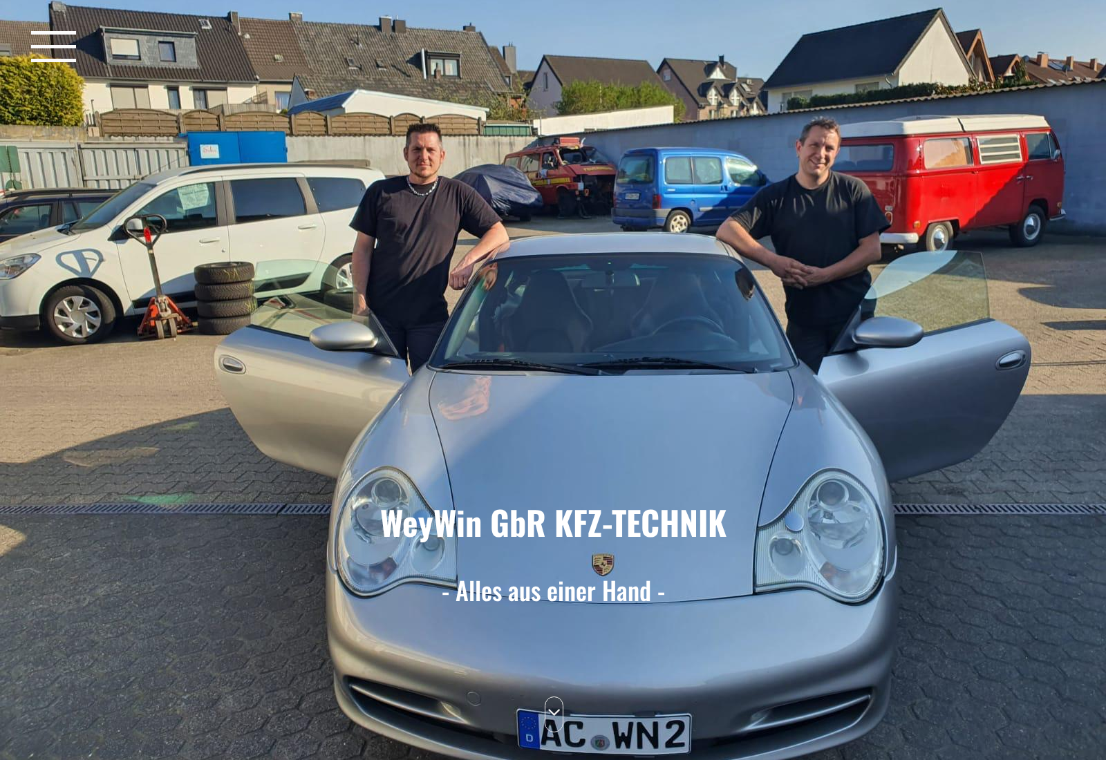 WeyWin Desktop-Ansicht